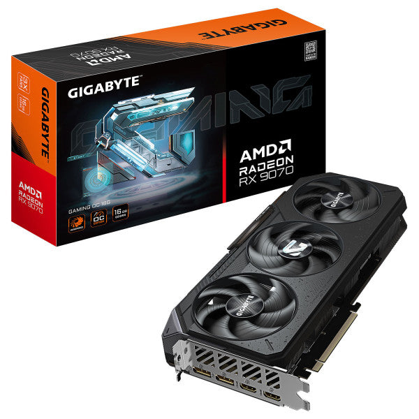 Gigabyte Radeon RX 9070 GAMING OC 16G Gigabyte Radeon RX 9070 GAMING OC 16G